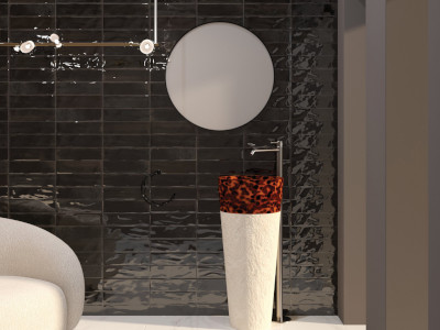 HOW TO ENRICH A BATHROOM WITH 3D TILES?